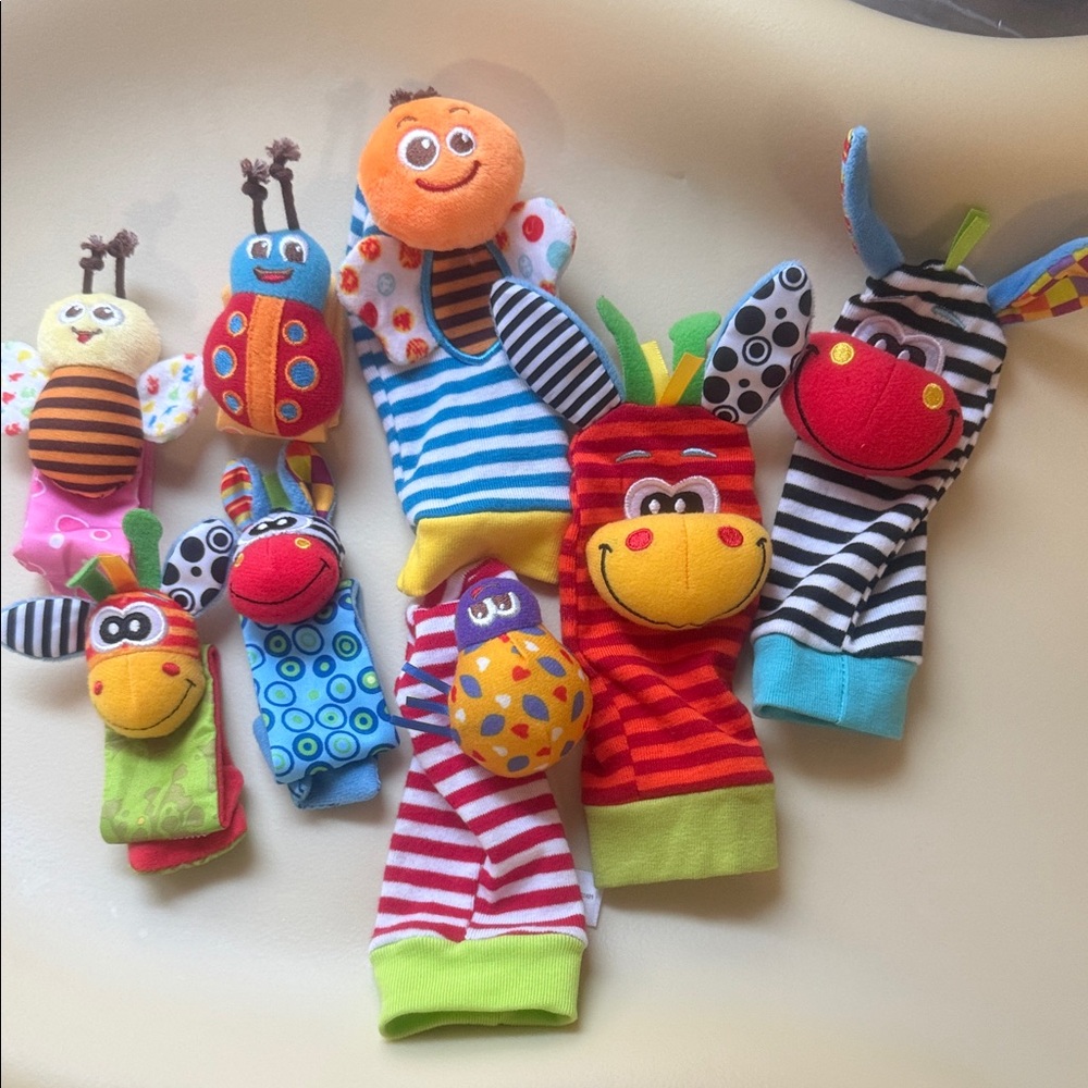 Colorful Animal Sock Puppets toys